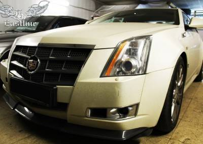 Cadillac CTS седан и купе! Шумоизоляция дверей и перетяжка рулевого колеса в натуральную кожу и алькантару