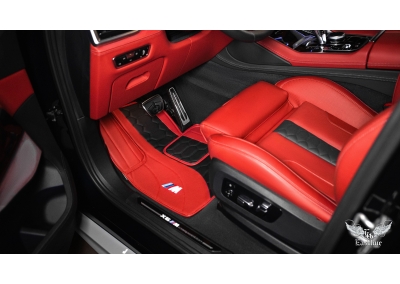 Комплект премиальных ковров для BMW X6 MPerformance от тюнинг-ателье Eastline Garage