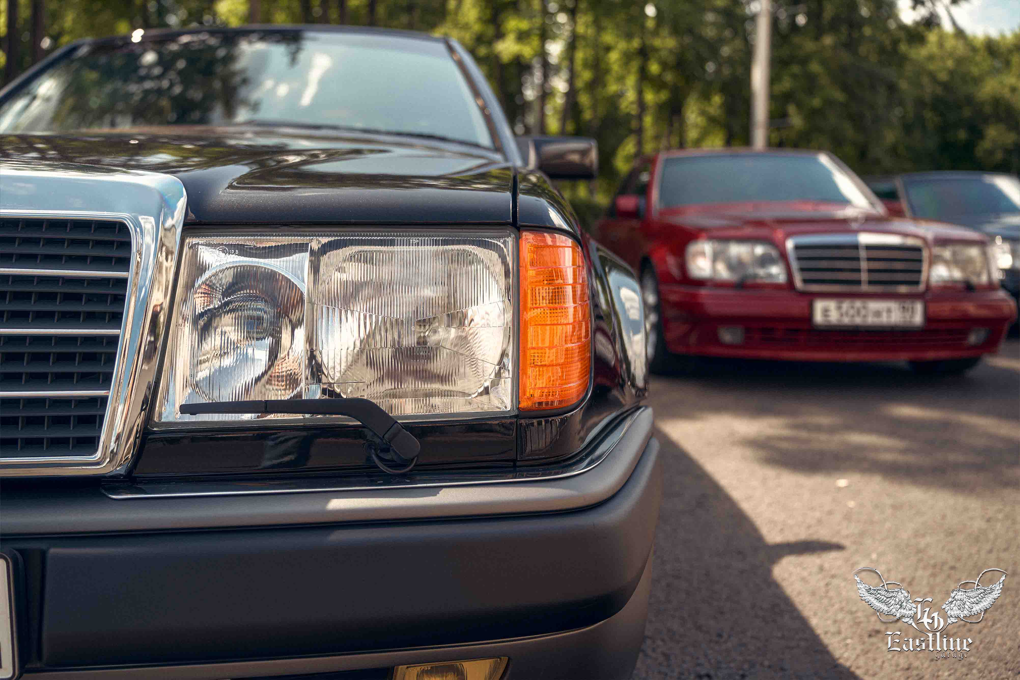 Встреча любителей Mercedes-Benz Е500 и 500Е.  