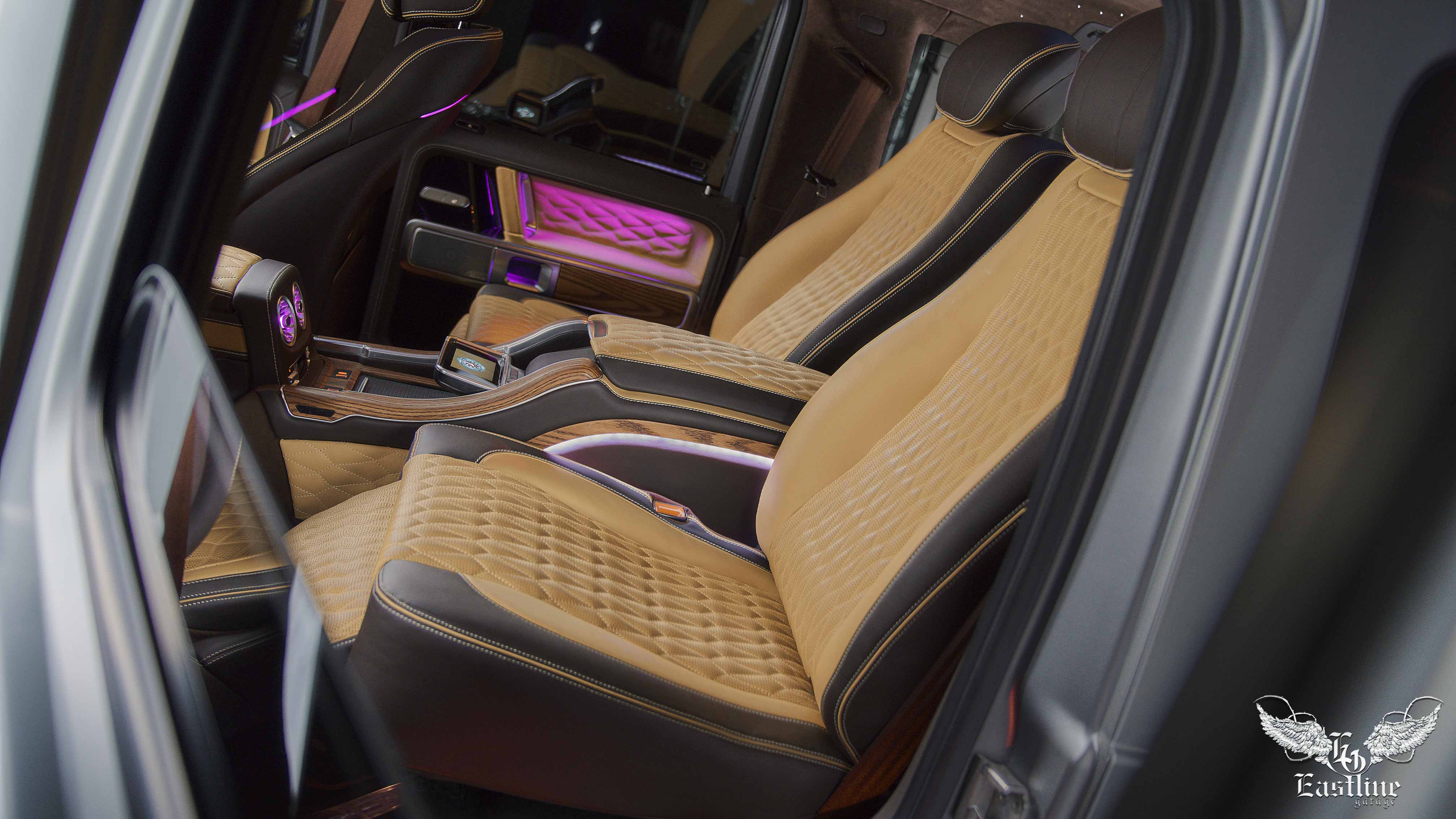 Комфортные сиденья для Гелендвагена от Eastline Garage