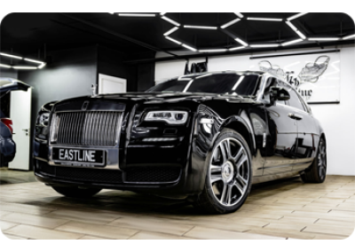 Rolls-Royce Ghost – полировка кузова автомобиля представительского класса в тюнинг-ателье Eastline Garage 