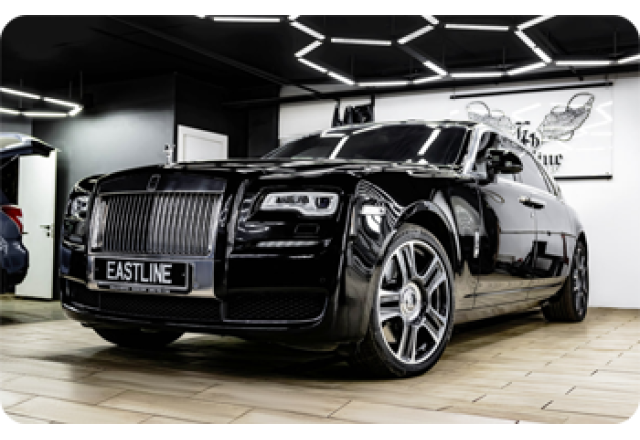 Rolls-Royce Ghost – полировка кузова автомобиля представительского класса в тюнинг-ателье Eastline Garage 