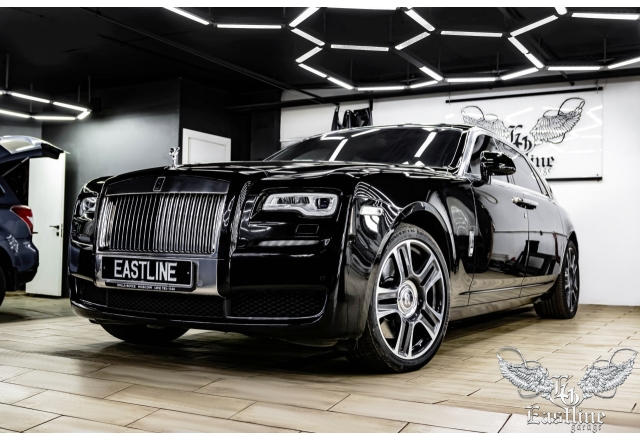 Rolls-Royce Ghost – полировка кузова автомобиля представительского класса в тюнинг-ателье Eastline Garage 
