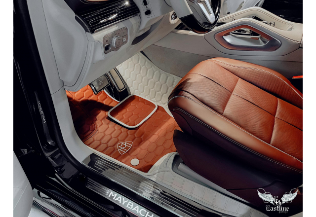 Mercedes-Maybach GLS - комплект кожаных ковров от Eastline Garage 