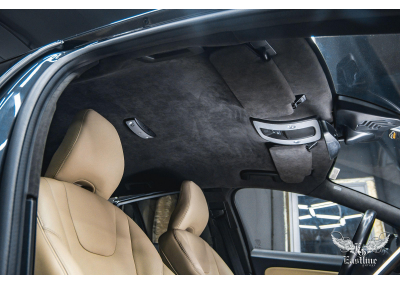 Volvo V60​ - восстановление и ремонт потолка. Локальный ремонт кузова авто. 