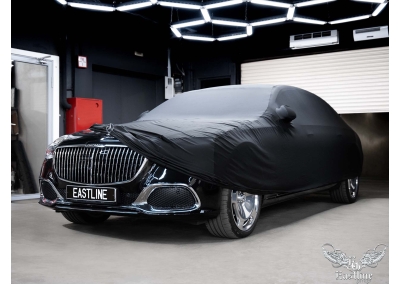 Mercedes-Maybach – элегантный чехол для гаражного хранения на кузов автомобиля