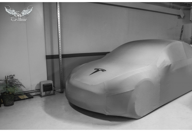 Tesla Model X и Tesla Model 3 - сразу два экслкюзивных чехла на кузов от Eastline Garage.
