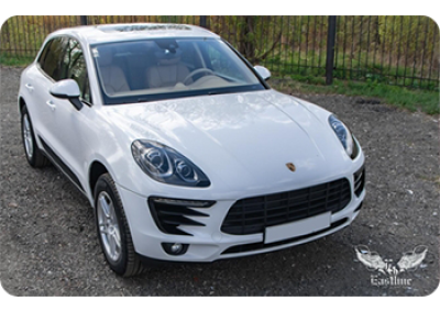 Porsche Macan - локальный ремонт кузова, полировка, керамика, реставрация салона. 