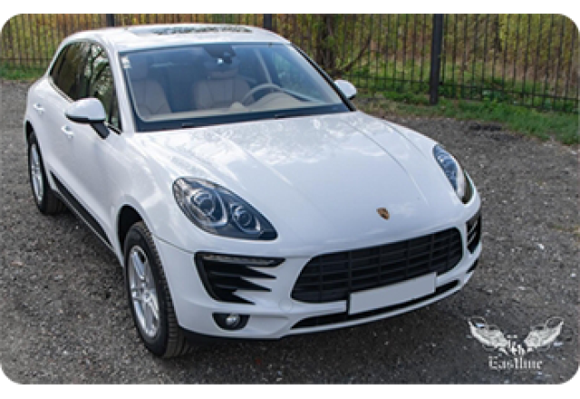 Porsche Macan - локальный ремонт кузова, полировка, керамика, реставрация салона. 