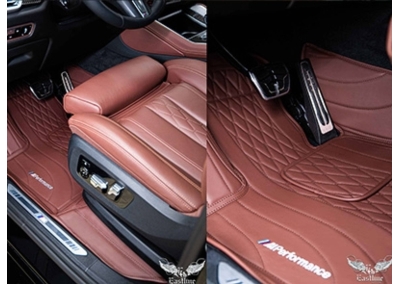 BMW X6 MPerformance ‐ изготовление индивидуального комплекта ковров