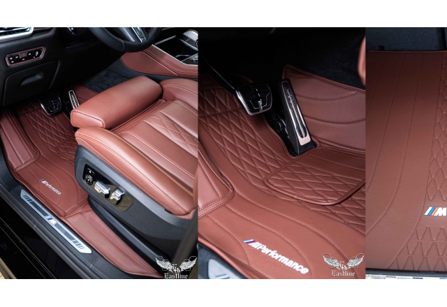 BMW X6 MPerformance ‐ изготовление индивидуального комплекта ковров