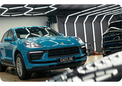 Porsche Macan  –  доработка салона нового автомобиля