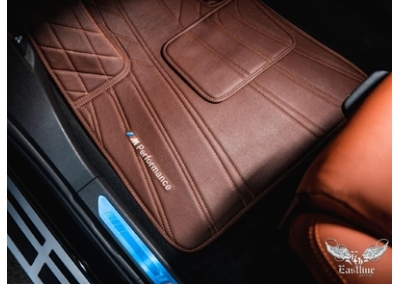 Комплект кожаных ковров для BMW X7.