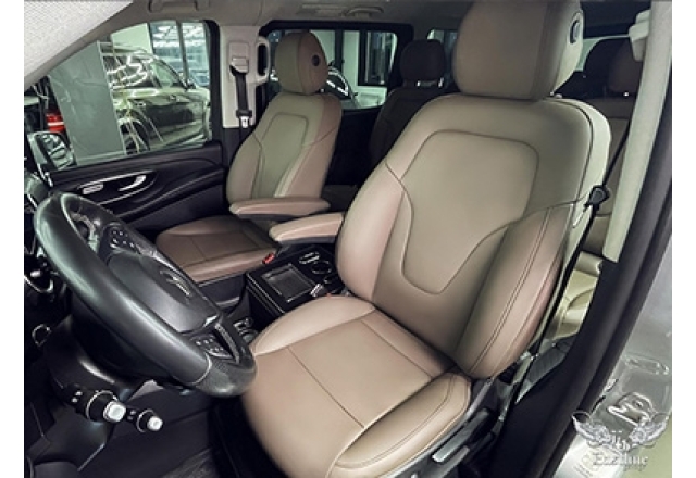 Mercedes-Benz V-class: перешив передних сидений в натуральную кожу Turtufo