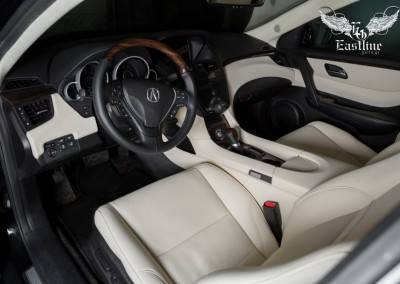 Acura ZDX комплексная перетяжка салона и потолка, аквапринт салонных вставок, полная шумоизоляция авто