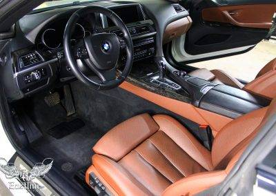 BMW 6 Series Coupe – комплексная химчистка салона.