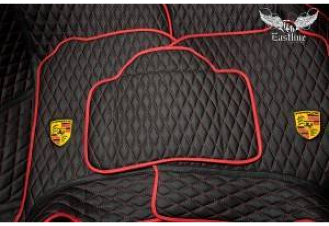 Люксовый комплект ковриков для Porsche Cayenne