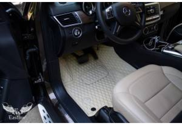 Люксовый комплект роскошных ковриков для Mercedes-Benz GL