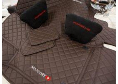 Porsche Panamera – комплект премиальных ковриков из немецкой экокожи