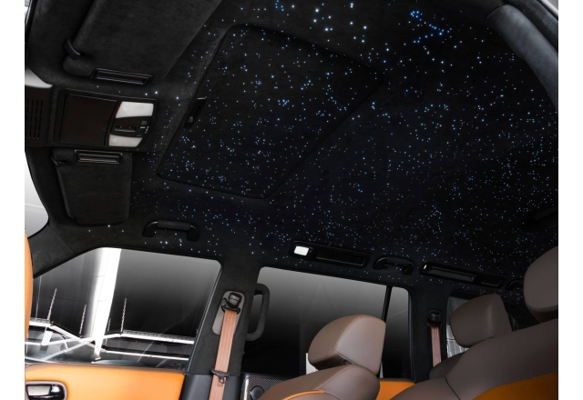 Nissan Patrol – установка звездного неба в салон автомобиля 
