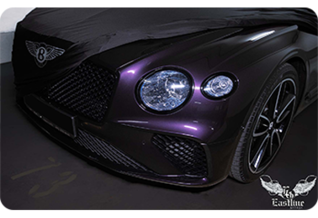 Bentley Continental GT – пошив чехла для гаражного хранения от тюнинг-ателье Eastline Garage 