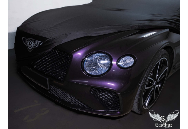 Bentley Continental GT – пошив чехла для гаражного хранения от тюнинг-ателье Eastline Garage 