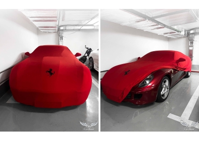 Спецзаказ: защитный тент-чехол для гаражного хранения Ferrari