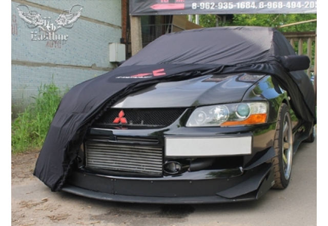 Mitsubishi Lancer Evolution – изготовление чехла на кузов автомобиля