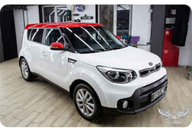 Kia Soul - восстановление кузова автомобиля после ДТП