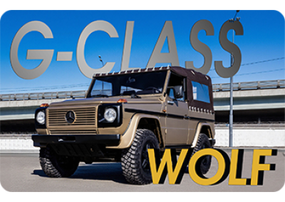 G-Class Wolf: как превратить военный Гелендваген в автомобиль мечты. Реставрация, перекраска кузова и перетяжка салона.