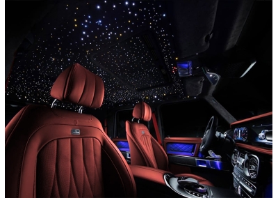 Mercedes-Benz G-class. Звездное небо в салоне Гелендвагена.