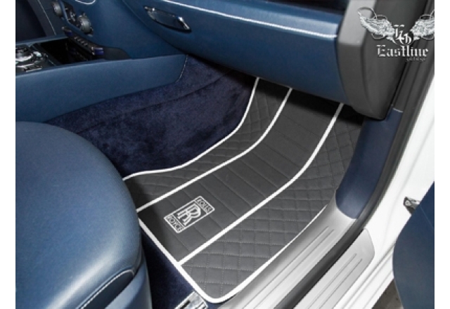 Rolls-Royce Ghost - пошив ковров из немецкой экокожи от Eastline Garage 