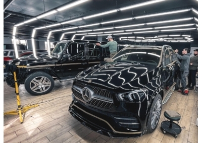 Mercedes-Benz GLE и Mercedes-Benz G-class - детейлинг двух немцев в Eastline Garage 