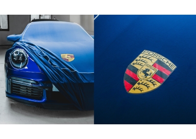 Эксклюзивный защитный авто-чехол для гаражного хранения для синего Porsche 911 