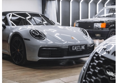 Porsche 911 - оклейка кузова автомобиля полиуретановой пленкой