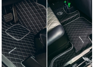 Индивидуальный комплект ковров из экокожи для Mercedes-Benz Gelandewagen