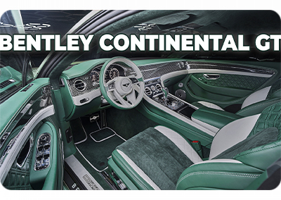 Bentley Continental GT от Eastline Garage: эксклюзивный перешив салона, карбон в стиле Mansory и оклейка кузова