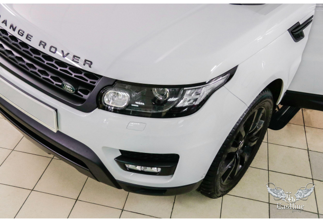 Range Rover Sport – ремонт и покраска кожи. Удаление вмятин с крыла и багажника. 