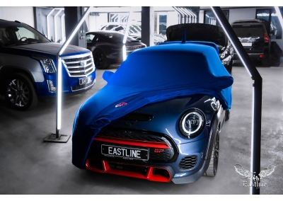 Эксклюзивный чехол для эксклюзивного хэтчбека Mini JCW GP от тюнинг-ателье Eastline Garage 