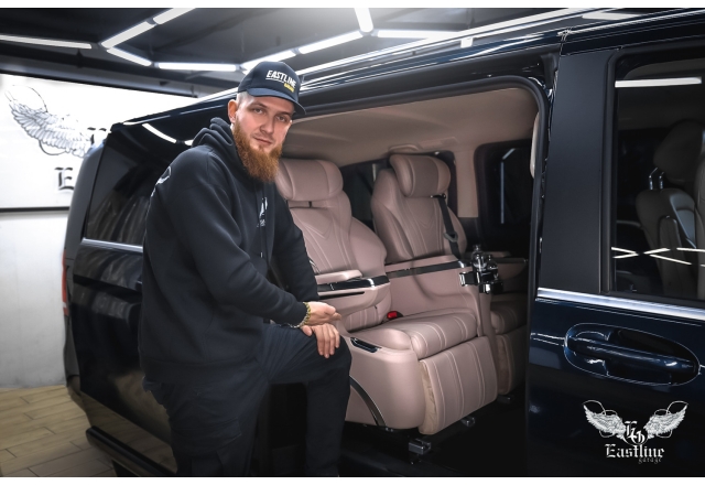 Mercedes-Benz V-class- Установка комфортабельных многофункциональных сидений в салон