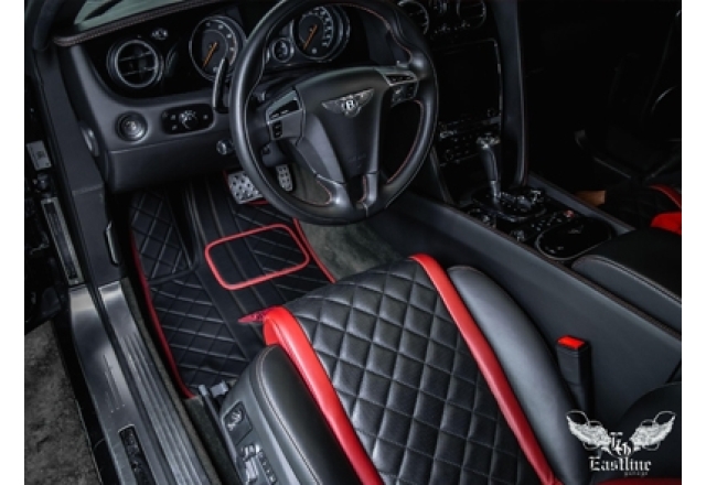 Bentley Continental GT - новый комплект кожаных ковров.