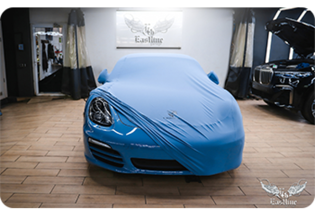 Чехол для гаражного хранения на Porsche Boxster от тюнинг-ателье Eastline Garage