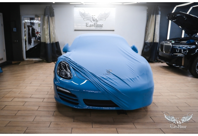Чехол для гаражного хранения на Porsche Boxter от тюнинг-ателье Eastline Garage