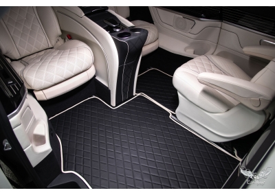 Комплект премиальных ковров для Mercedes-Benz Viano от мастеров Eastline Garage 