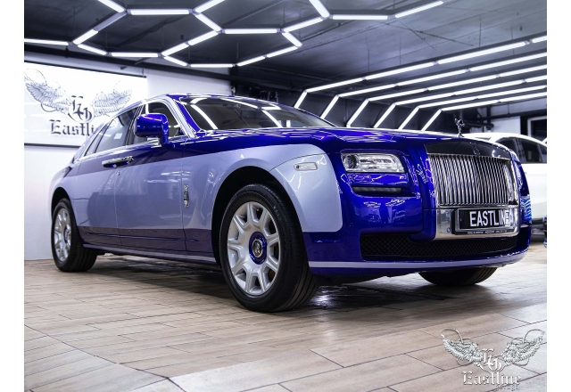 Rolls-Royce Ghost на комплексной доработке экстерьера и интерьера в тюнинг-ателье Eastline Garage 
