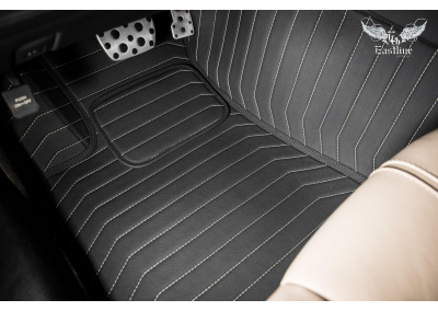 Lexus IS-F - пошив комплекта ковров из немецкой экокожи 
