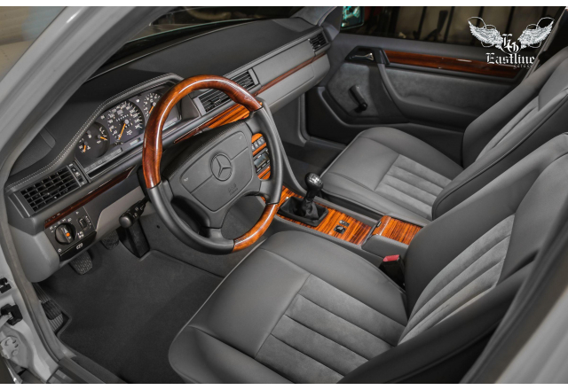 Mercedes-Benz W124  - пошив комплекта ковров из немецкого ковролина 