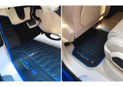 Комплект эксклюзивных ковров из немецкой экокожи для Lamborghini Urus