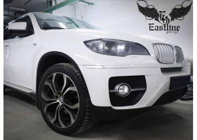 BMW X6 – пошив премиального комплекта ковриков из немецкой экокожи