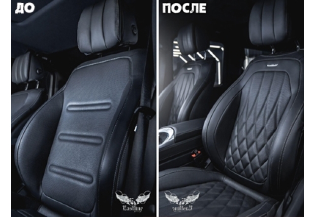 Mercedes-Benz G-Class - перетяжка салона под АМГ стиль, установка обвеса, шумоизоляция салона, комплект ковров.  